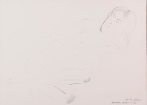 Emilio Greco - Figura femminile distesa
