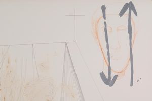 Mimmo Paladino : Senza titolo  - Asta Arte Moderna e Contemporanea - Associazione Nazionale - Case d'Asta italiane