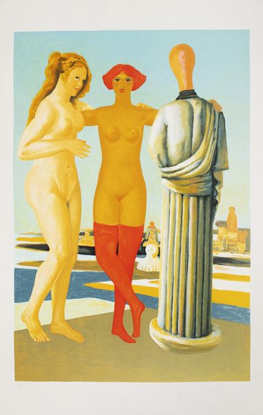 Salvatore Fiume : Tre grazie  - Asta Grafica internazionale e multipli d'autore - Associazione Nazionale - Case d'Asta italiane