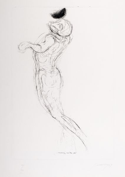 Piero Guccione : Un attimo prima  - Asta Grafica internazionale e multipli d'autore - Associazione Nazionale - Case d'Asta italiane