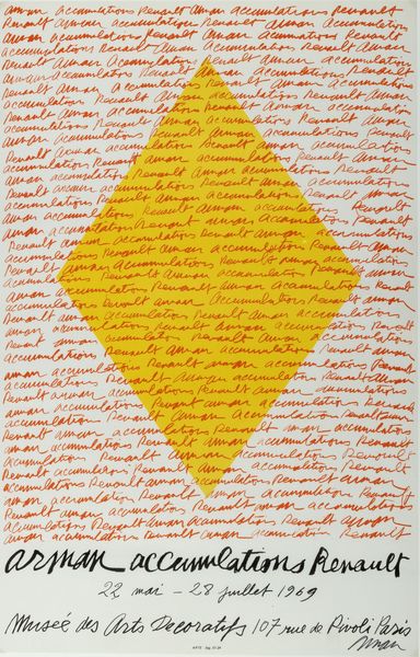 FERNANDEZ ARMAN : Arman Acumulations Renault  - Asta Grafica internazionale e multipli d'autore - Associazione Nazionale - Case d'Asta italiane