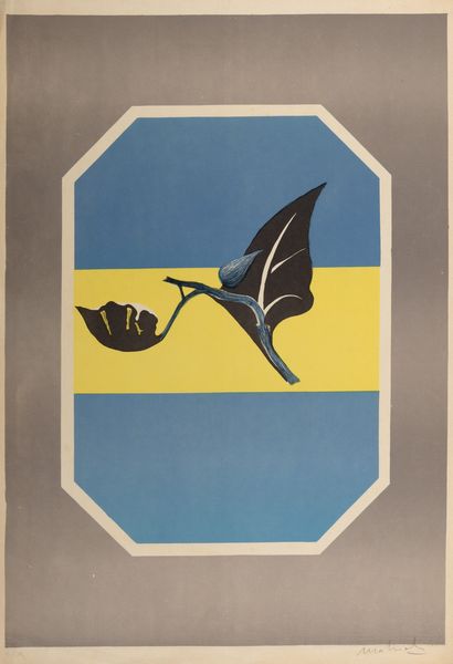 Carlo Mattioli : Germoglio  - Asta Grafica internazionale e multipli d'autore - Associazione Nazionale - Case d'Asta italiane