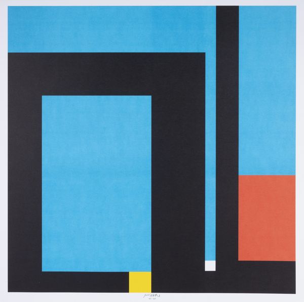 BRUNO MUNARI : Negativo - positivo  - Asta Grafica internazionale e multipli d'autore - Associazione Nazionale - Case d'Asta italiane