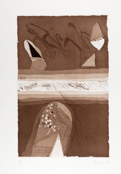 Gastone Novelli : La famiglia: gravidanze incrociate  - Asta Grafica internazionale e multipli d'autore - Associazione Nazionale - Case d'Asta italiane