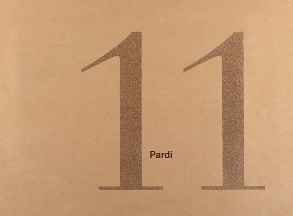 GIANFRANCO PARDI : Giallo  - Asta Grafica internazionale e multipli d'autore - Associazione Nazionale - Case d'Asta italiane