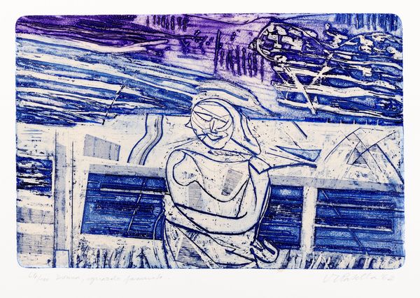 LUCA MARIA PATELLA : Donna, sguardo passante  - Asta Grafica internazionale e multipli d'autore - Associazione Nazionale - Case d'Asta italiane