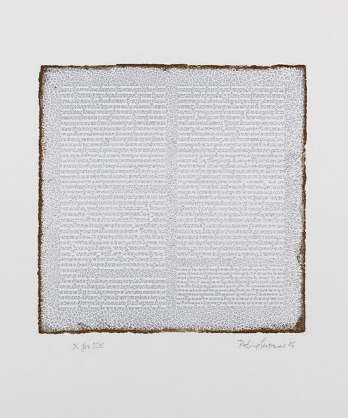 Patricia Thomas : X for Ex  - Asta Grafica internazionale e multipli d'autore - Associazione Nazionale - Case d'Asta italiane