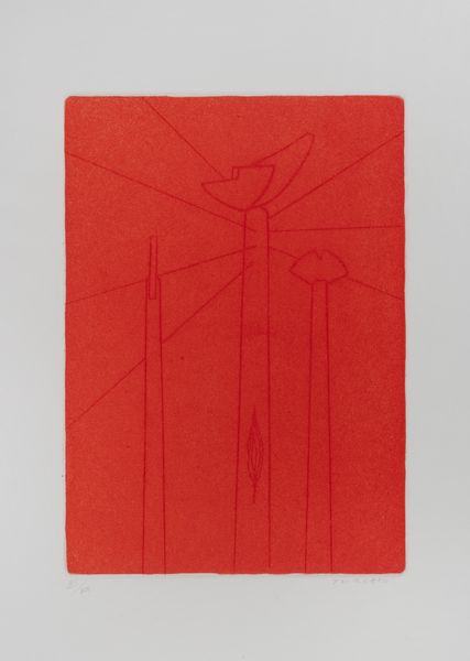 GIULIO TURCATO : Arancio  - Asta Grafica internazionale e multipli d'autore - Associazione Nazionale - Case d'Asta italiane