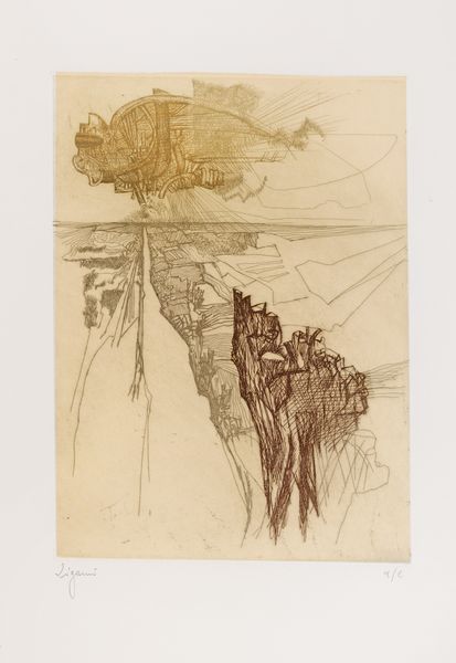 GIUSEPPE ZIGAINA : Composizione  - Asta Grafica internazionale e multipli d'autore - Associazione Nazionale - Case d'Asta italiane