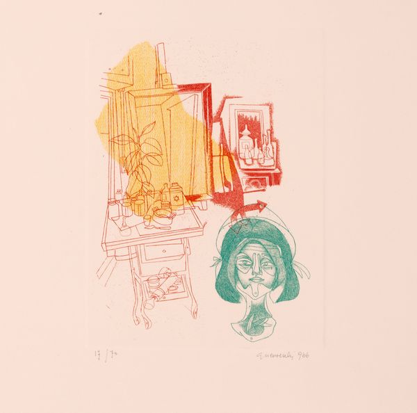 AA.VV. : Ferroni, Fieschi, Guerreschi, Levi, Vespigani  - Asta Grafica internazionale e multipli d'autore - Associazione Nazionale - Case d'Asta italiane