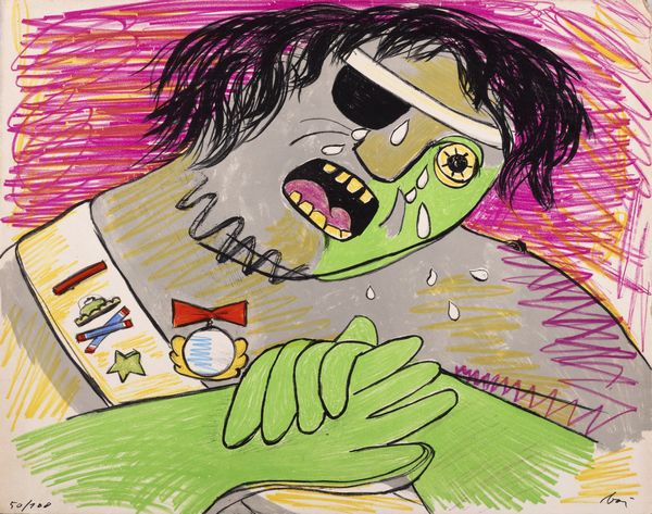 ENRICO BAJ : Il visconte de Turenne  - Asta Grafica internazionale e multipli d'autore - Associazione Nazionale - Case d'Asta italiane