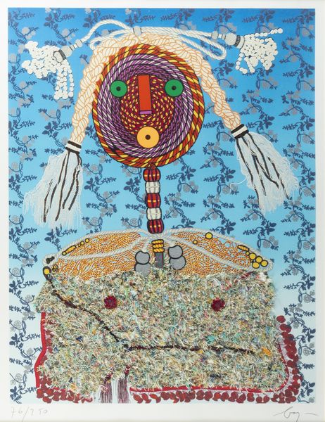 ENRICO BAJ : Ermengarda  - Asta Grafica internazionale e multipli d'autore - Associazione Nazionale - Case d'Asta italiane