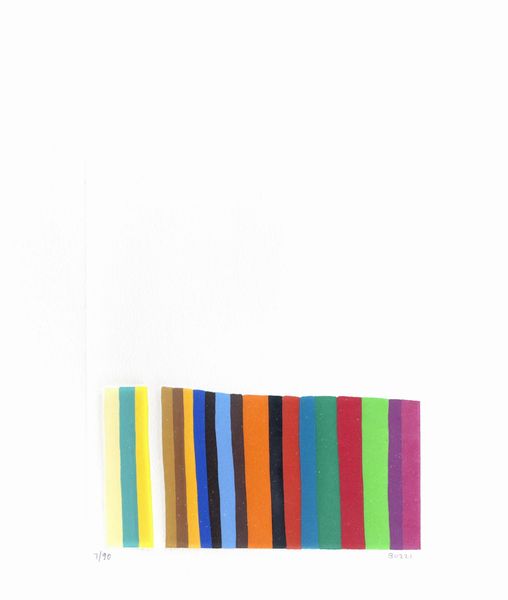 Alberto Burri : Trittico C  - Asta Grafica internazionale e multipli d'autore - Associazione Nazionale - Case d'Asta italiane