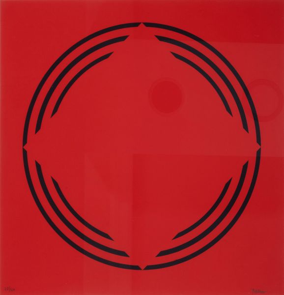 MARIO BALLOCCO : Geometrico  - Asta Grafica internazionale e multipli d'autore - Associazione Nazionale - Case d'Asta italiane