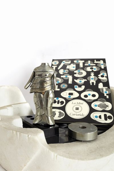 Miguel Berrocal : La mini cariatide  - Asta Grafica internazionale e multipli d'autore - Associazione Nazionale - Case d'Asta italiane