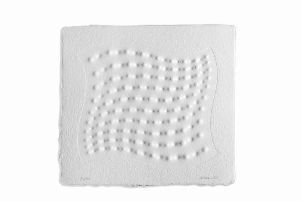 ENRICO CASTELLANI : Tre superfici  - Asta Grafica internazionale e multipli d'autore - Associazione Nazionale - Case d'Asta italiane