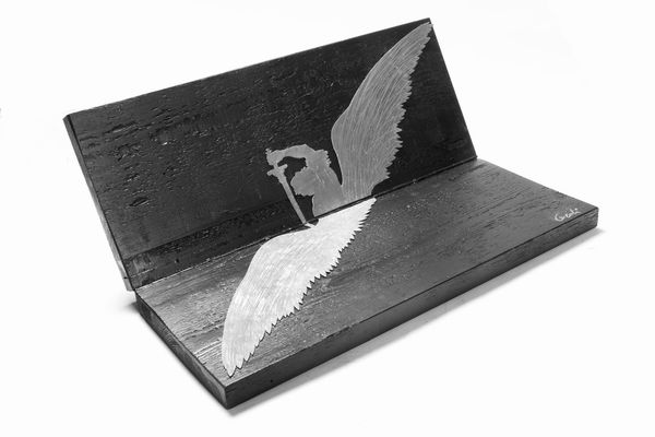 MARIO CEROLI : L'angelo vendicatore  - Asta Grafica internazionale e multipli d'autore - Associazione Nazionale - Case d'Asta italiane