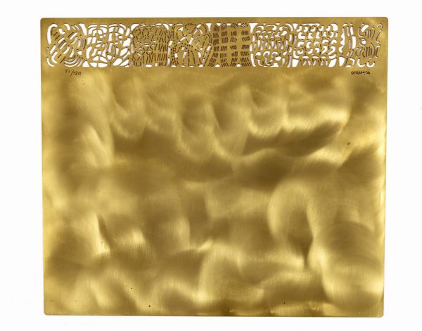 Pietro Consagra : Sei sottopiatti  - Asta Grafica internazionale e multipli d'autore - Associazione Nazionale - Case d'Asta italiane