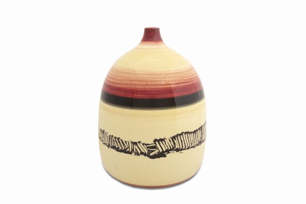 EMILIO SCANAVINO : Anfora gialla  - Asta Grafica internazionale e multipli d'autore - Associazione Nazionale - Case d'Asta italiane