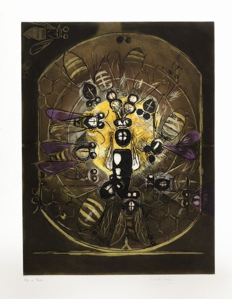 Graham Sutherland : Bees suite  - Asta Grafica internazionale e multipli d'autore - Associazione Nazionale - Case d'Asta italiane