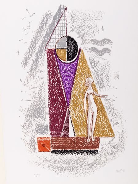 MARIO TOZZI : Composizioni  - Asta Grafica internazionale e multipli d'autore - Associazione Nazionale - Case d'Asta italiane