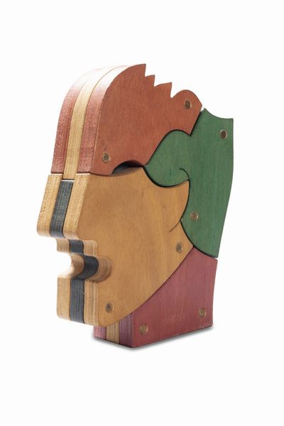 BRUNO CHERSICLA : Testa di giovani  - Asta Grafica internazionale e multipli d'autore - Associazione Nazionale - Case d'Asta italiane