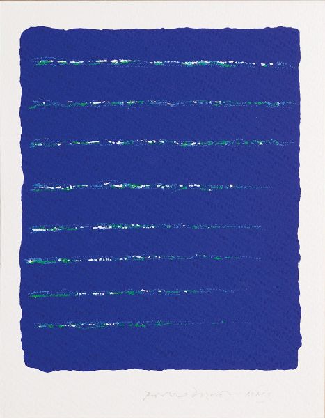 PIERO DORAZIO : Due composizioni  - Asta Grafica internazionale e multipli d'autore - Associazione Nazionale - Case d'Asta italiane