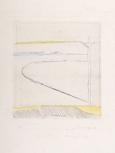 Piero Guccione - Zona d'ombra