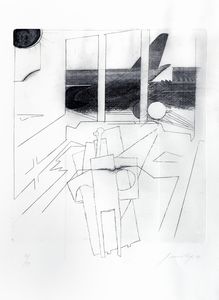 Piero Guccione - Attesa... con Picasso