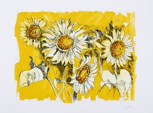 Renato Guttuso - Girasoli
