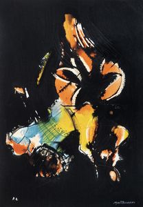 UMBERTO MASTROIANNI : 3 fogli  - Asta Grafica internazionale e multipli d'autore - Associazione Nazionale - Case d'Asta italiane