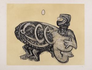 ROBERTO SEBASTIAN MATTA - Uovo