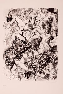 Marino Mazzacurati : I ragazzi del Piper  - Asta Grafica internazionale e multipli d'autore - Associazione Nazionale - Case d'Asta italiane