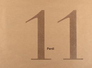 GIANFRANCO PARDI : Giallo  - Asta Grafica internazionale e multipli d'autore - Associazione Nazionale - Case d'Asta italiane