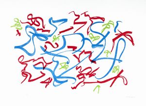 GIULIO TURCATO - Segni cinesi