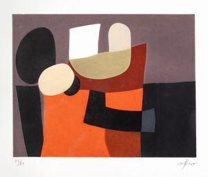 AFRO : Fleurs du Mal  - Asta Grafica internazionale e multipli d'autore - Associazione Nazionale - Case d'Asta italiane