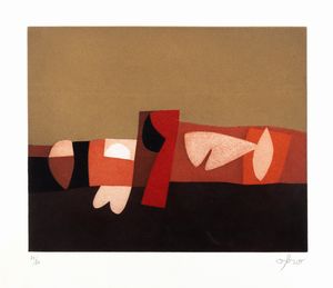 AFRO : Fleurs du Mal  - Asta Grafica internazionale e multipli d'autore - Associazione Nazionale - Case d'Asta italiane