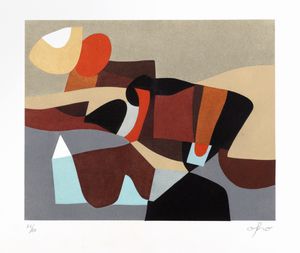 AFRO : Fleurs du Mal  - Asta Grafica internazionale e multipli d'autore - Associazione Nazionale - Case d'Asta italiane