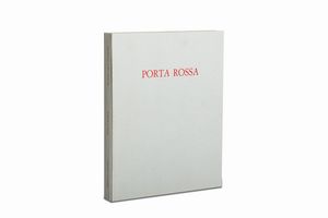 FRANCO ANGELI : Porta rossa  - Asta Grafica internazionale e multipli d'autore - Associazione Nazionale - Case d'Asta italiane