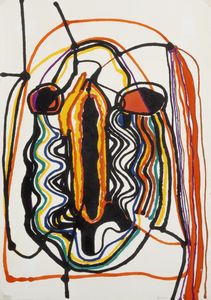 Alberto Burri - Saffo - litografia 1