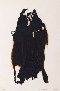 Alberto Burri - Combustione omaggio a Ungaretti - Dialogo