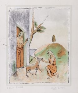 Carlo Carrà - Le figlie di Loth