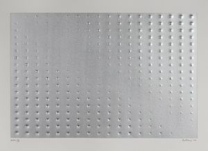 ENRICO CASTELLANI - Superficie argento