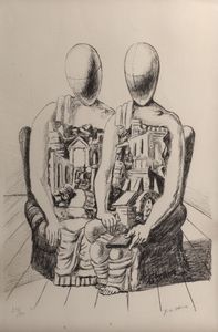 Giorgio de Chirico - Gli Archeologi