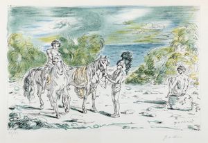 Giorgio de Chirico - Ritorno alla sponda di Corinto