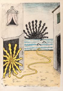 Giorgio de Chirico - Sole e mare