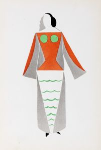 Sonia Delaunay - Robe pour le coeur  gaz, n2