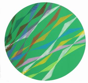 PIERO DORAZIO - Composizione verde