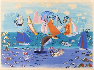 Raoul Dufy - Au port