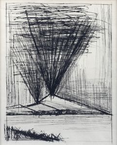 Bernard Buffet - Naples - Vesuvio